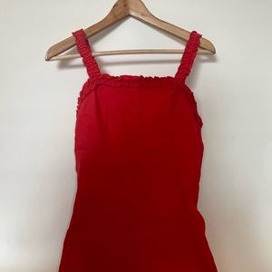 URBAN OUTFITTERS / red sundress / mini